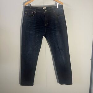 Selvedge Jeans,  Indigo Slim Fit 36” waist x 30” inseam